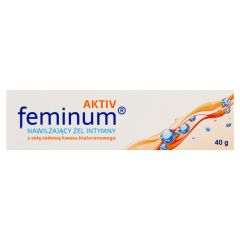 Feminum Aktiv, żel intymny, nawilżający, 40 g