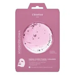 L'Biotica PGA Hydro Fusion+Kolagen, maska do twarzy hydrożelowa,1 szt.
