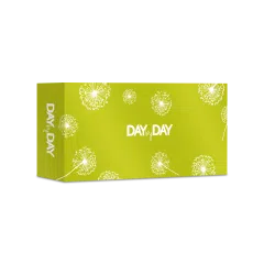 DAY by DAY chusteczki higieniczne, 3-warstwowe, zielone, 90 sztuk