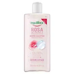 Equilibra, szampon równoważący róża i kwas hialuronowy, 265 ml