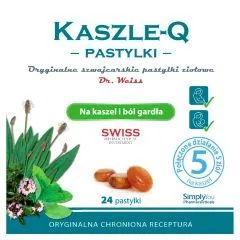 Kaszle-Q, pastyl., 24 szt