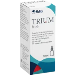 Trium Free, izotoniczny roztwór do oczu, 10 ml