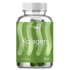Medi jelly Kolagen, żelki z kolagenem i witaminą C, 50 sztuk