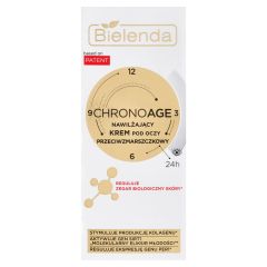 Bielenda Chrono Age, Nawilżający krem pod oczy przeciwzmarszczkowy, 15 ml