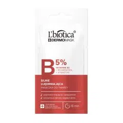 L'biotica Dermomask, silnie ujędrniająca maska z witaminą B3, 8ml