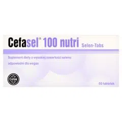 Cefasel 100 nutri, Selen-Tabs, tabletki, 60 szt.
