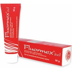 Fluormex, (33,19 mg + 22,1 mg)/g, żel, 50 g