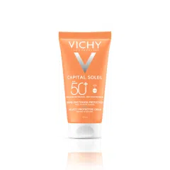 Vichy Capital Soleil, krem aksamitny do twarzy SPF 50+, 50 ml