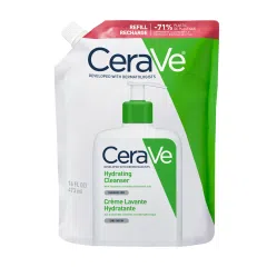 CeraVe, Nawilżająca emulsja do mycia twarzy, refill, 473 ml