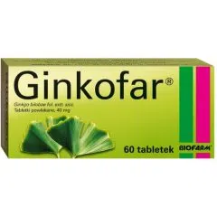 Ginkofar, 40 mg, tabl.powl., 60 szt,bl(6x10)