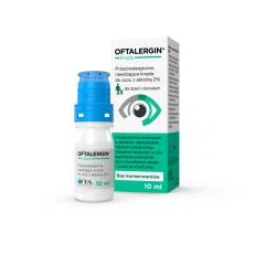 Oftalergin, krople do oczu,p/alergicz,nawilż,ektoina 2%,10ml