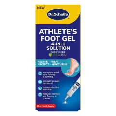 Dr.Scholl's Athlete's 4w1,żel,na grzybicę stóp, 10 ml