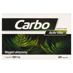 Carbo Activ Vita, kapsułki, 20 szt.
