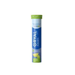 Oryal Fizzzy+, tabletki musujące, smak cytryna, limonka, 20 szt.