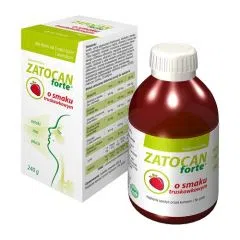 Zatocan Forte, płyn, o smaku truskawkowym, 240 g