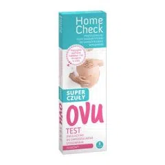Home Check Ovu, paskowy test owulacyjny, super czuły, 5 szt.