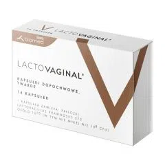 Lactovaginal, kapsułki dopochwowe, twarde, 14 szt.