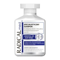 Radical Med, szampon specjalistyczny do włosów i skóry głowy ze zmianami łuszczycowymi oraz AZS, 300 ml