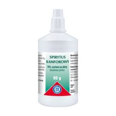 Spirytus kamforowy 10%, roztwór na skórę (Hasco), 90 g, butelka