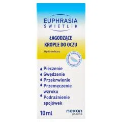 Euphrasia świetlik krople do oczu, 10 ml
