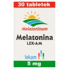 Melatonina LEK-AM, 5 mg, tabletki, 30 szt.