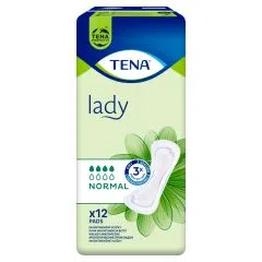 TENA Lady Normal, specjalistyczne podpaski, 12 szt.
