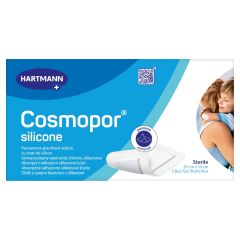 Cosmopor Silicone, opatr., chlonny, 20x10cm, 5 szt