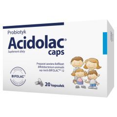 Acidolac caps, kapsułki, 20 szt.