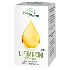 Oleum Ricini, plyn doustny, (Phytopharm), 30 ml