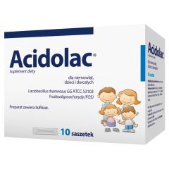 Acidolac, liofilizat doustny, 3 g, 10 saszetek