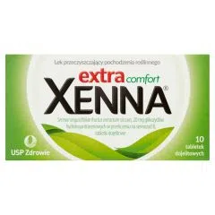 Xenna Extra Comfort, tabletki drażowane, 10 szt.