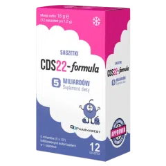 CDS22-formula  5 mld, prosz.,sm.borówkowy, 12 sasz.