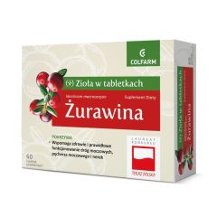 Żurawina, tabletki powlekane, 60 szt.
