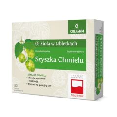 Szyszka chmielu, tabletki powlekane, 30 szt.