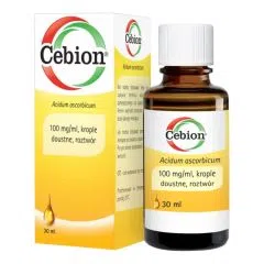Cebion, 100 mg/ml, krople doustne, 30 ml