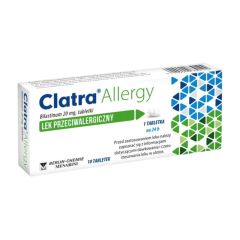 Clatra Allergy, 20 mg, tabl., 10 szt