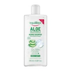 Equilibra, Nawilżający szampon aloesowy do włosów, 265 ml