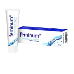 Feminum, żel intymny, nawilżający z kwasem mlekowym, 50 g