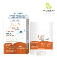 Flos-Lek Sun Care Derma Smart, sztyft,b.wys.ochr,SPF50+,20 g