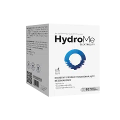 HydroMe Elektrolity doustny produkt nawadniający bezsmakowy, 10 saszetek   