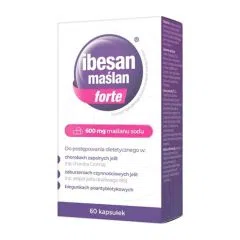 Ibesan maslan forte, kaps.,60 szt