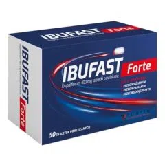 Ibufast Forte, 400 mg, tabletki powlekane, 50 szt.