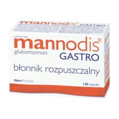 Mannodis Gastro, kaps.twarde, blonnik, rozpuszczalny, 120szt