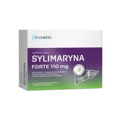 Novativ Sylimaryna Forte, tabletki powlekane, 60 sztuk