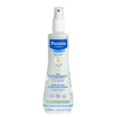 Mustela Bebe-Enfant, spray odświeżający, ułatwiający rozczesywanie włosów, 200 ml