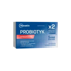 NOVATIV Probiotyk + prebiotyk 5 mld bakterii, 20 kapsułek