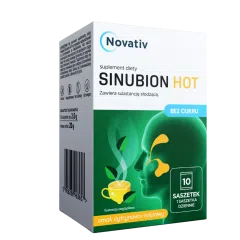 Novativ Sinubion Hot, proszek, 10 saszetek