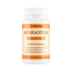 Asparaginian Magnez Potas, tabletki, 100 szt. (Uniphar)