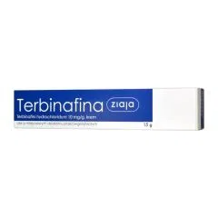 Terbinafina Ziaja, 10 mg/g, krem, 15 g