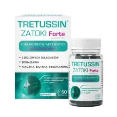 Tretussin Zatoki Forte, kapsułki, 60 szt.